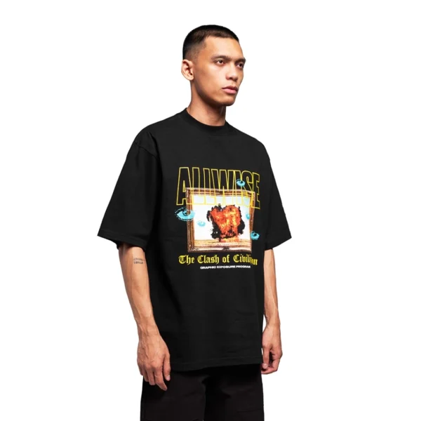 Explo Black T-Shirt - Image 4