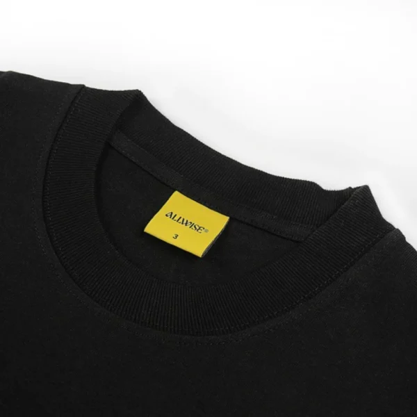 Relax Black - Heavy Cotton Tshirt - Image 3