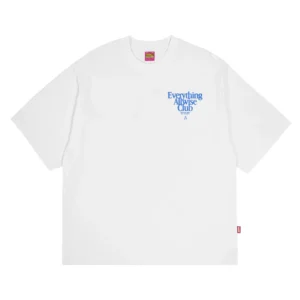 ALLWISE CLUB BOXY T-SHIRT WHITE