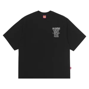 GROW BOXY T-SHIRT BLACK
