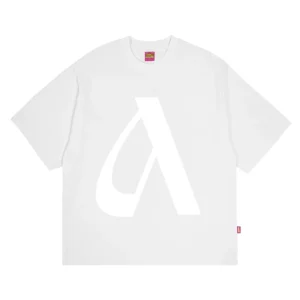 LOGO A BOXY T-SHIRT WHITE