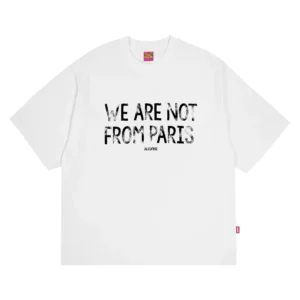 NOT PARIS BOXY T-SHIRT WHITE