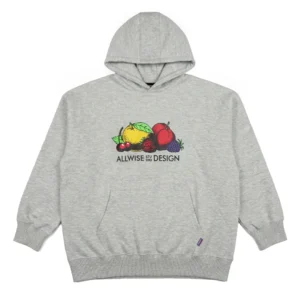 FRUITS PULLOVER HOODIE MISTY